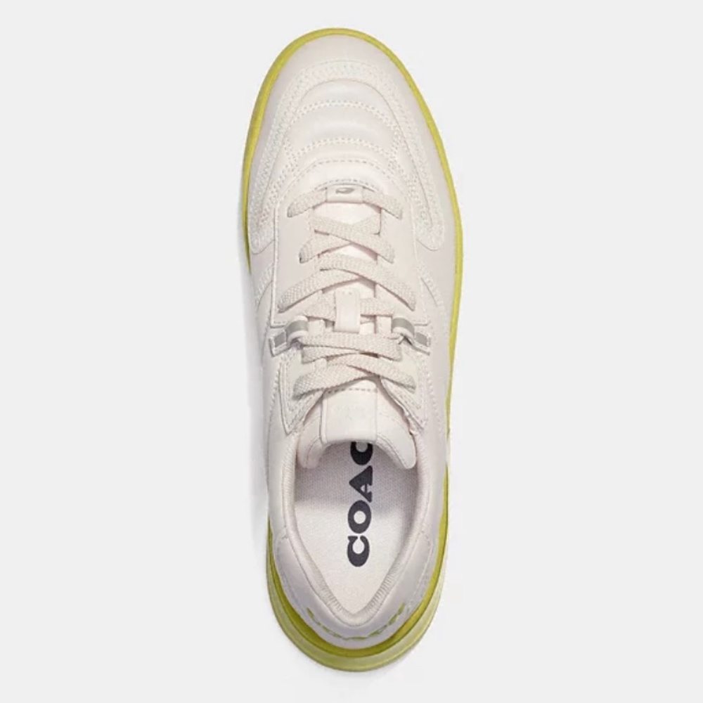 New Coach Men's Citysole Court White Sneakers - Picture 2 of 8